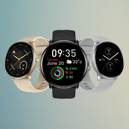 Stainless Steel Women's Fitness Smart Watch